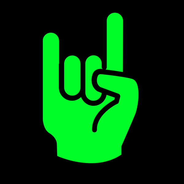Horns with black
