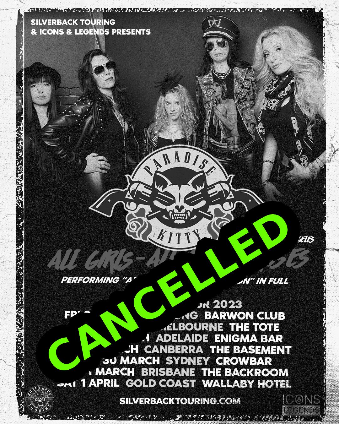 Paradise kitty cancelled