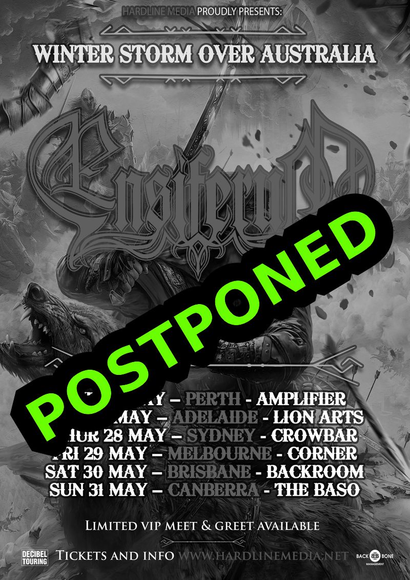 20260527 Ensiferum Postponed